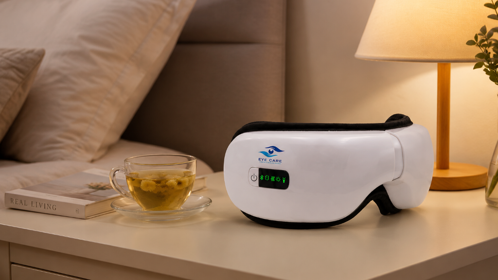ماساژور برقی چشم: رفع خستگی و بهبود کیفیت خواب شما