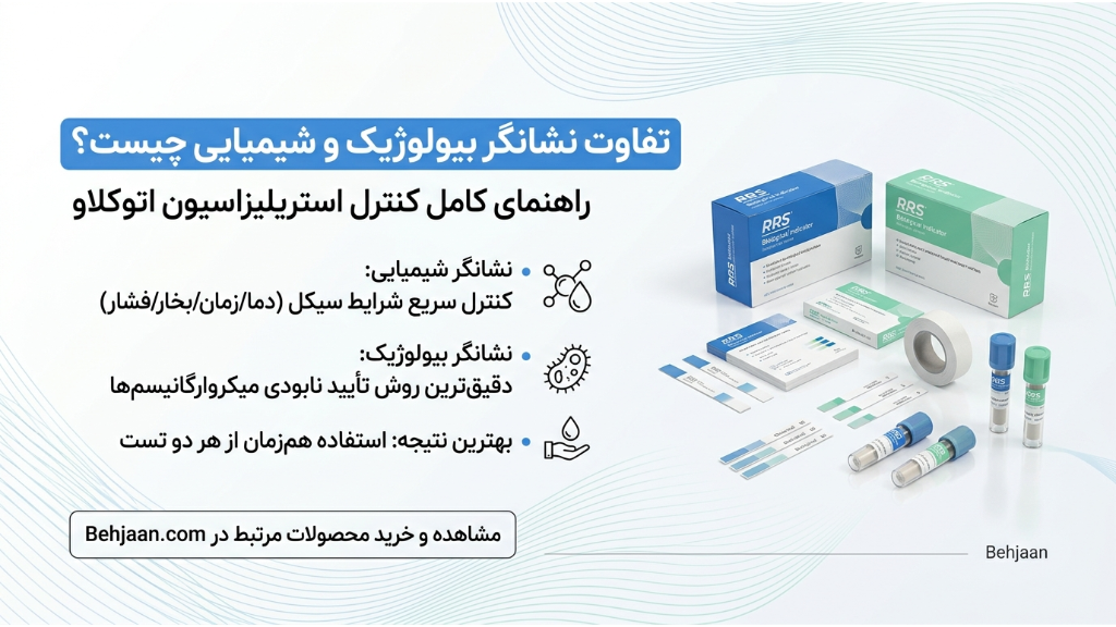 تفاوت نشانگر بیولوژیک و شیمیایی چیست؟