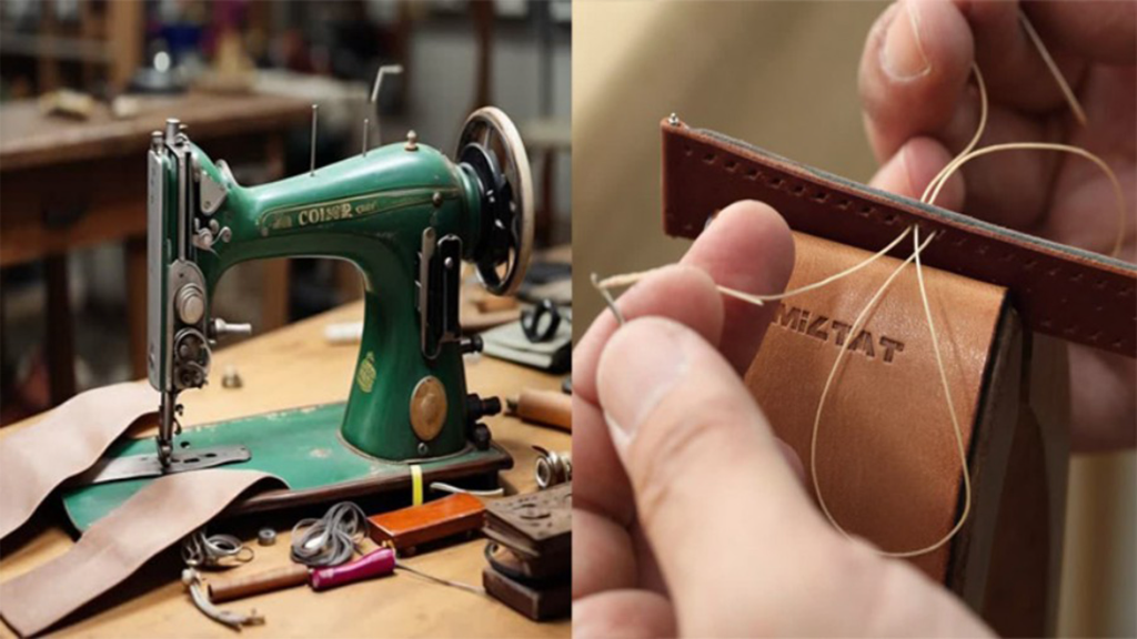 تفاوت محصولات چرمی دست دوز با دوخت صنعتی و ماشینی