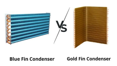 مقایسه و بررسی کندانسور Golden Fin و Blue Fin
