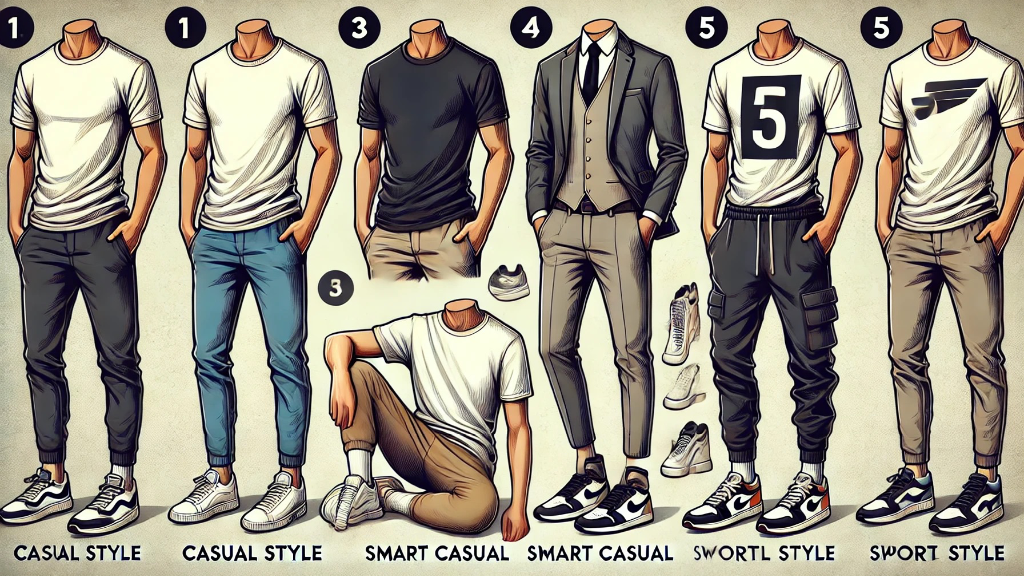 راهنمای استایل تیشرت