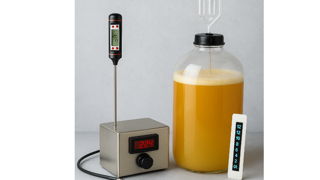 🧪 راهنمای انتخاب بهترین دماسنج و کنترلر دما برای تخمیر حرفهای