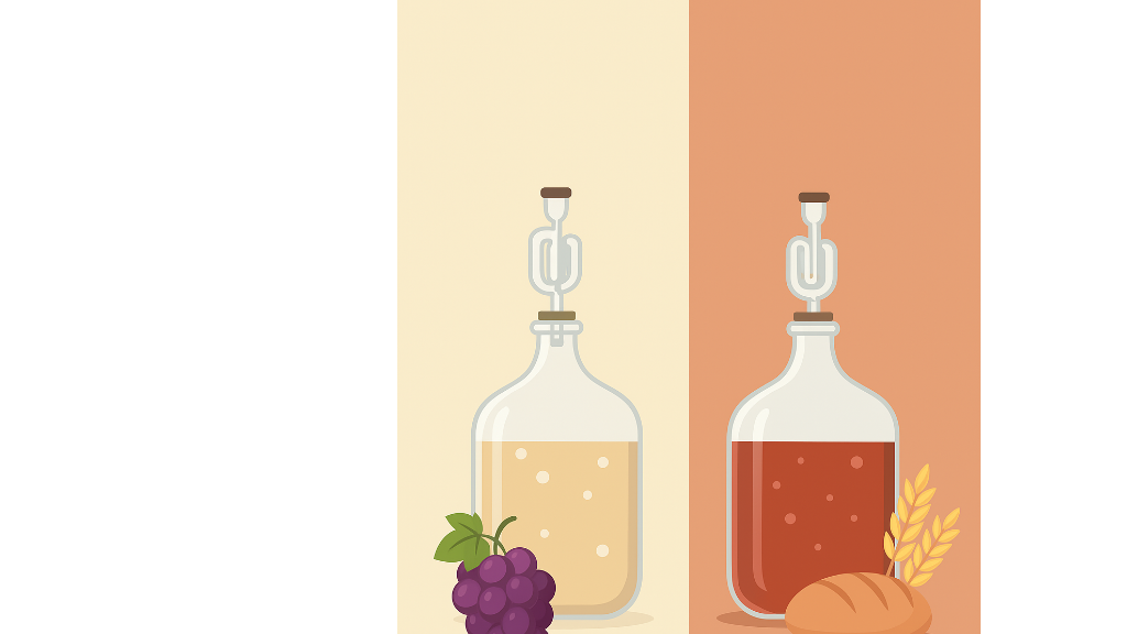 مقایسه تخمیر طبیعی و صنعتی | تفاوتها، مزایا و معایب هر روش