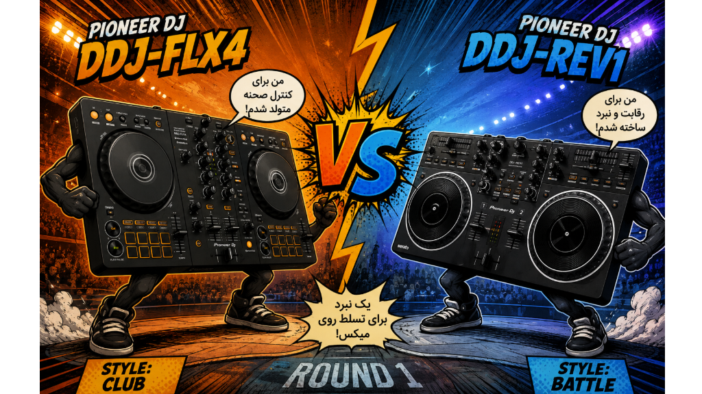 مقاله تخصصی مقایسه دو دستگاه PIONEER DDJ-FLX4 و PIONEER DDJ-REV1