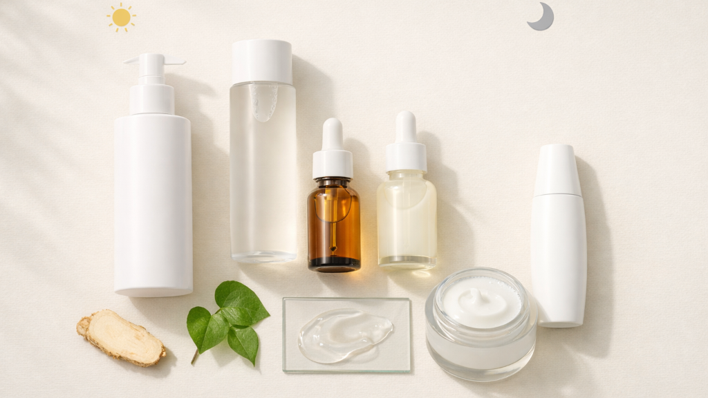 روتین ضدلک و روشن‌کننده (صبح و شب) + ترتیب درست