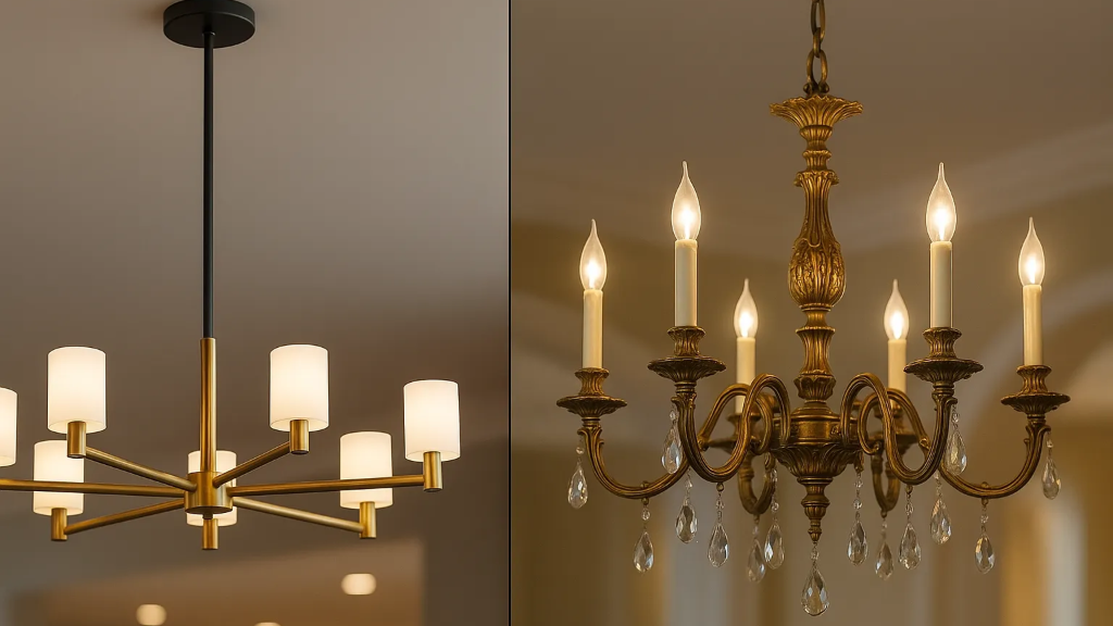 فرق لوستر مدرن و کلاسیک