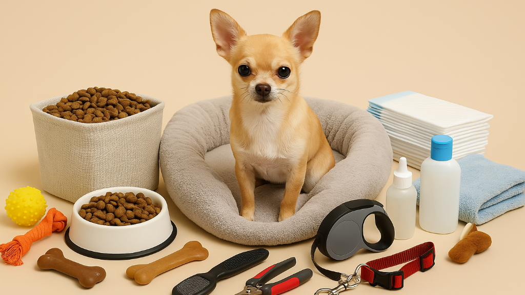 وسایل ضروری برای نگهداری سگ‌های نژاد کوچک 🐶🏡