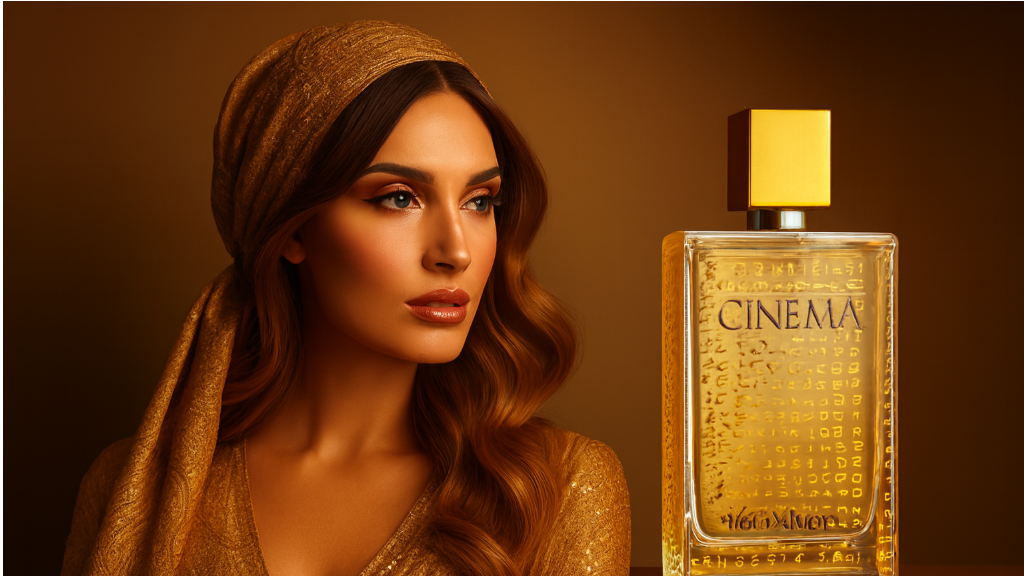 عطر زنانه ایو سن لورن سینما؛ رایحه‌ای طلایی برای بانوان خاص‌پسند