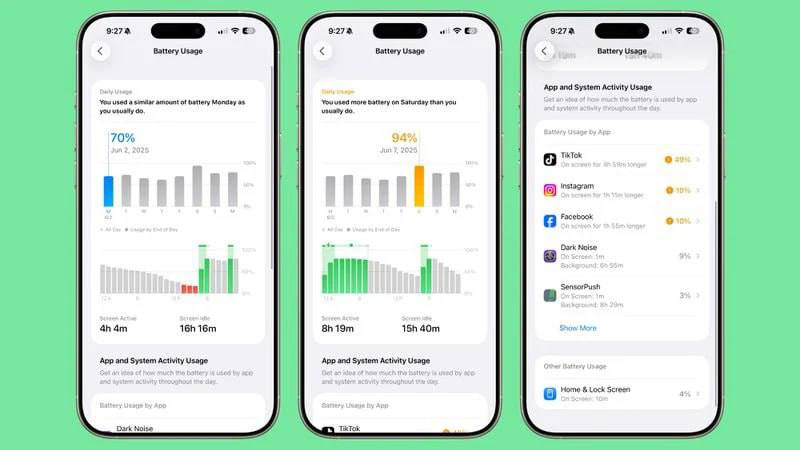 💡 تغییرات اساسی در تنظیمات باتری در iOS 26