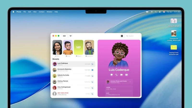 💡 اپلیکیشن Phone به آیپد و مک رسید
