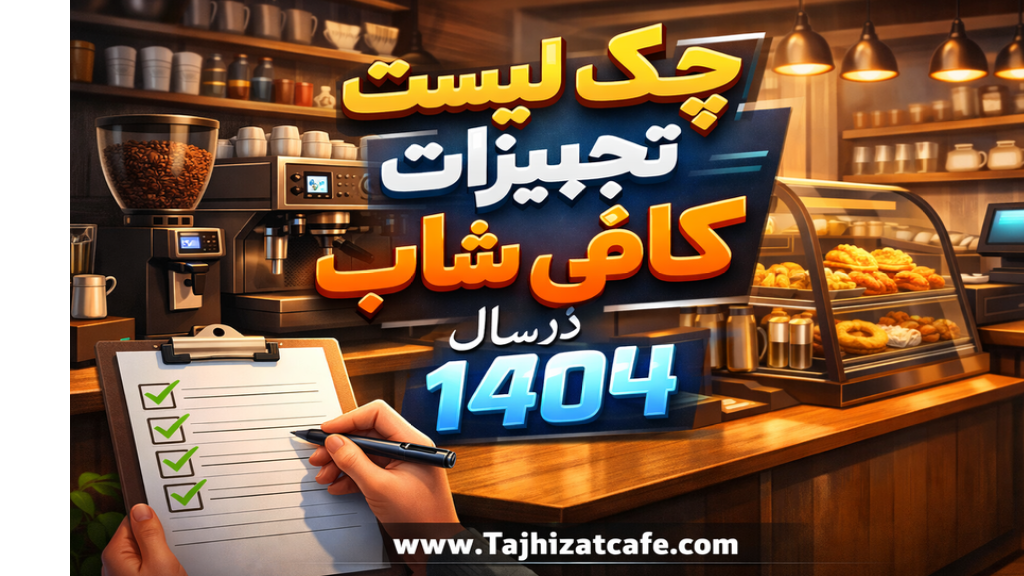 لیست جامع تجهیزات راه اندازی کافی شاپ1404