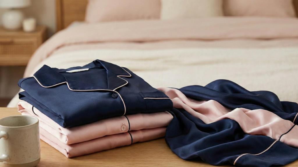 چرا جنس ابریشمی بهترین انتخاب برای لباس خواب است؟