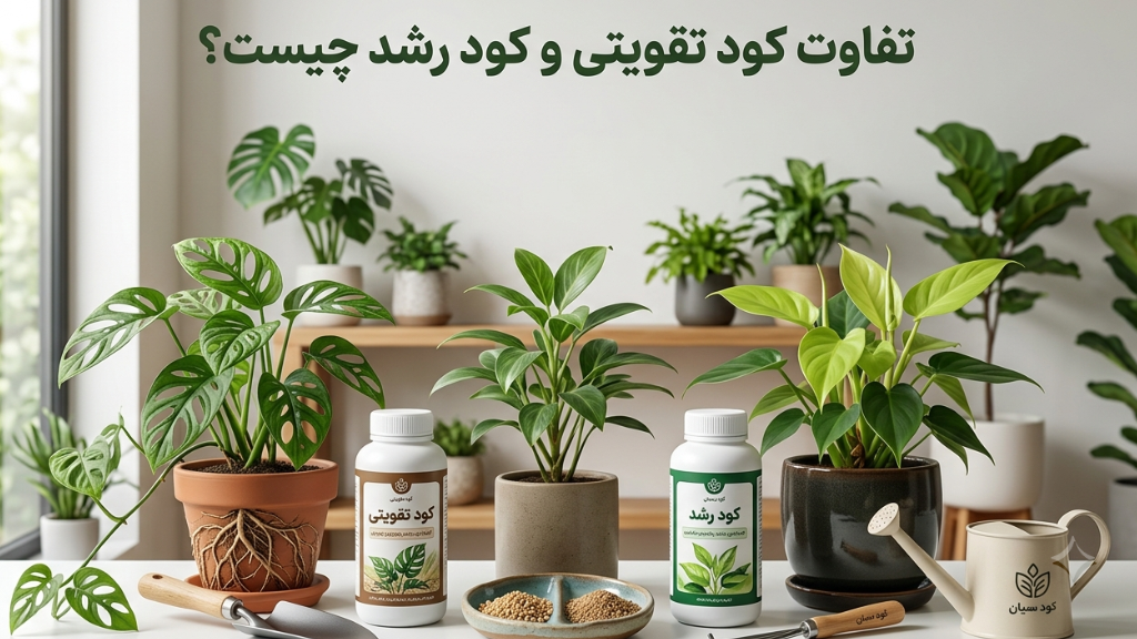 تفاوت کود تقویتی و کود رشد چیست؟