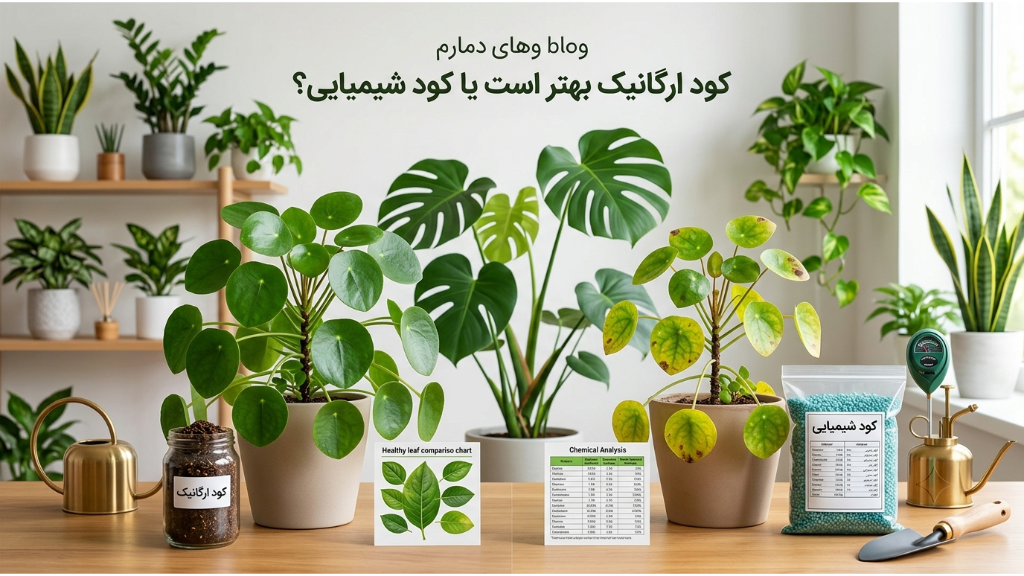 کود ارگانیک بهتر است یا کود شیمیایی؟