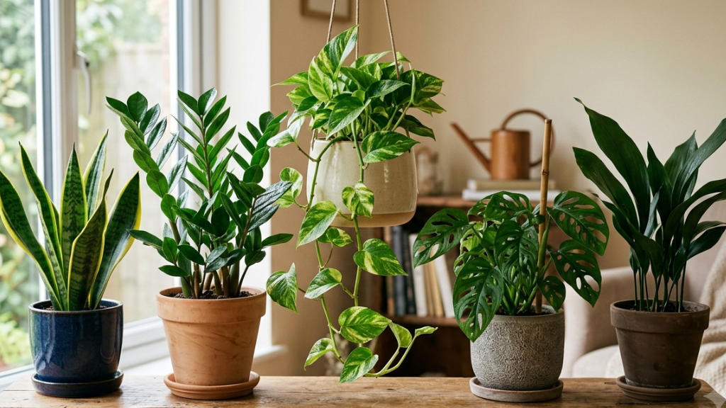 بهترین گیاهان آپارتمانی مقاوم برای افراد مبتدی
