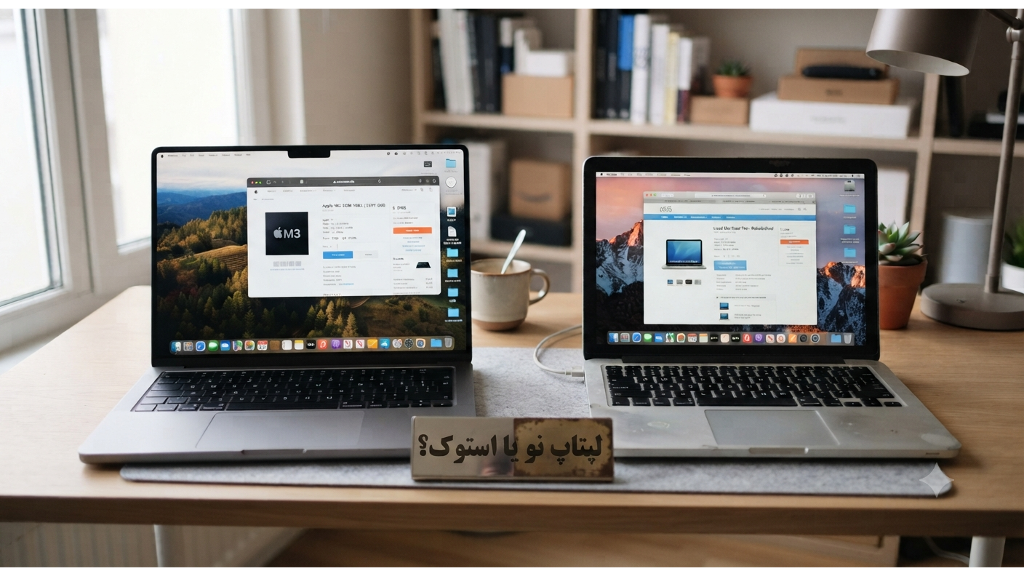لپ‌تاپ استوک بهتر است یا نو؟