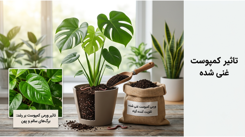 ورمی کمپوست چیست و چه تاثیری روی گیاه دارد؟
