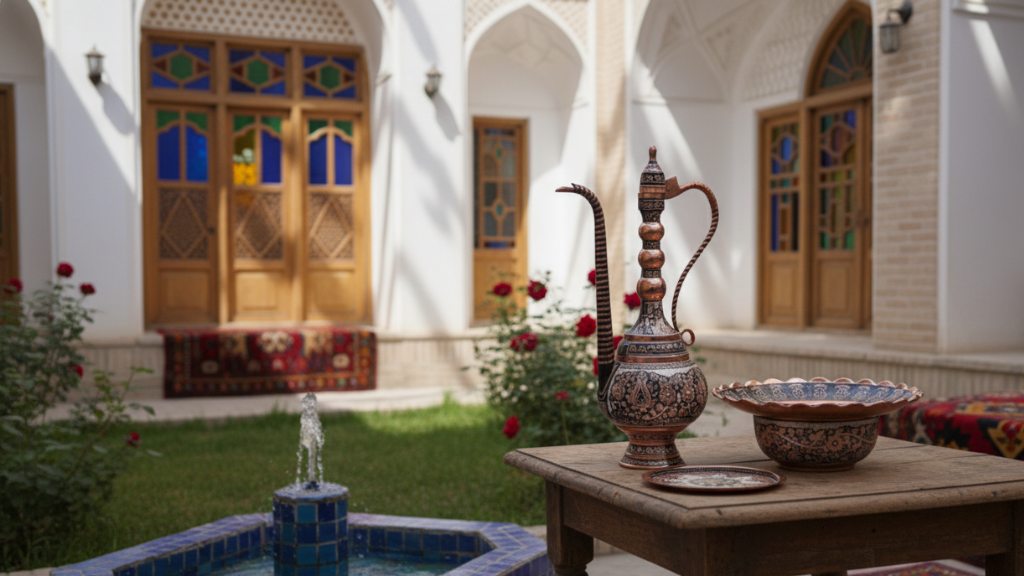 هنر مسگری زنجان: جواهری از مس و نقره کوب برای خانه‌های لوکس