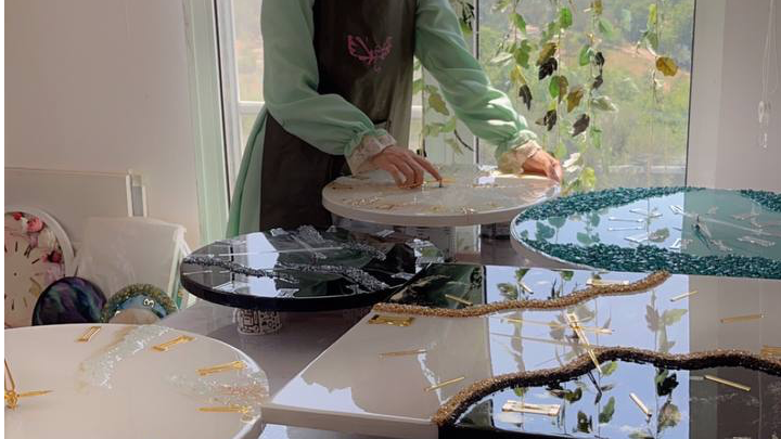 آموزش صفر تا صد ساخت ساعت رزینی