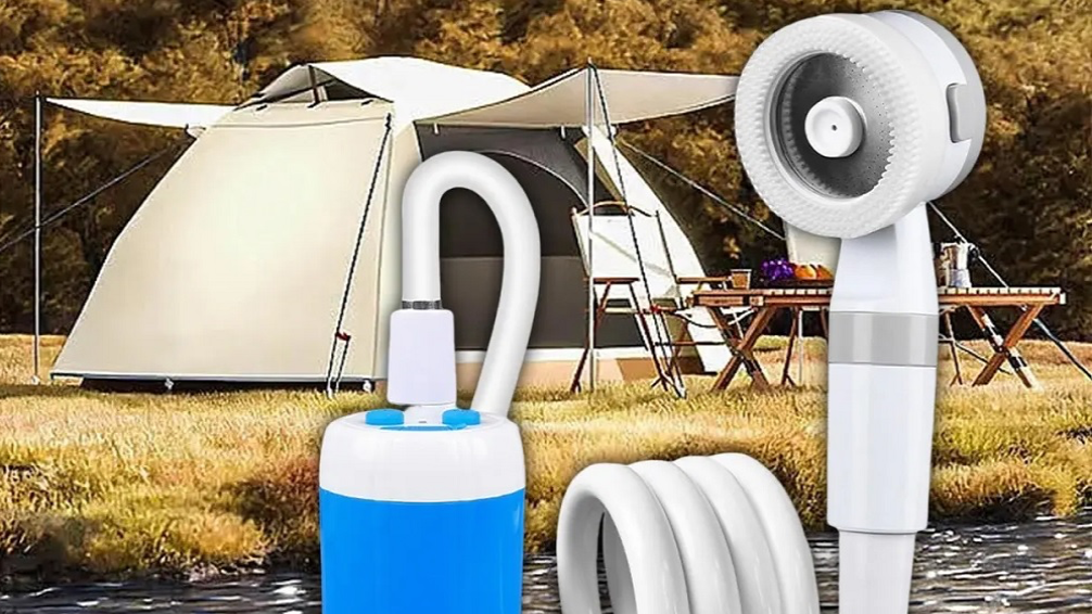 دوش مسافرتی یا کمپی شارژی