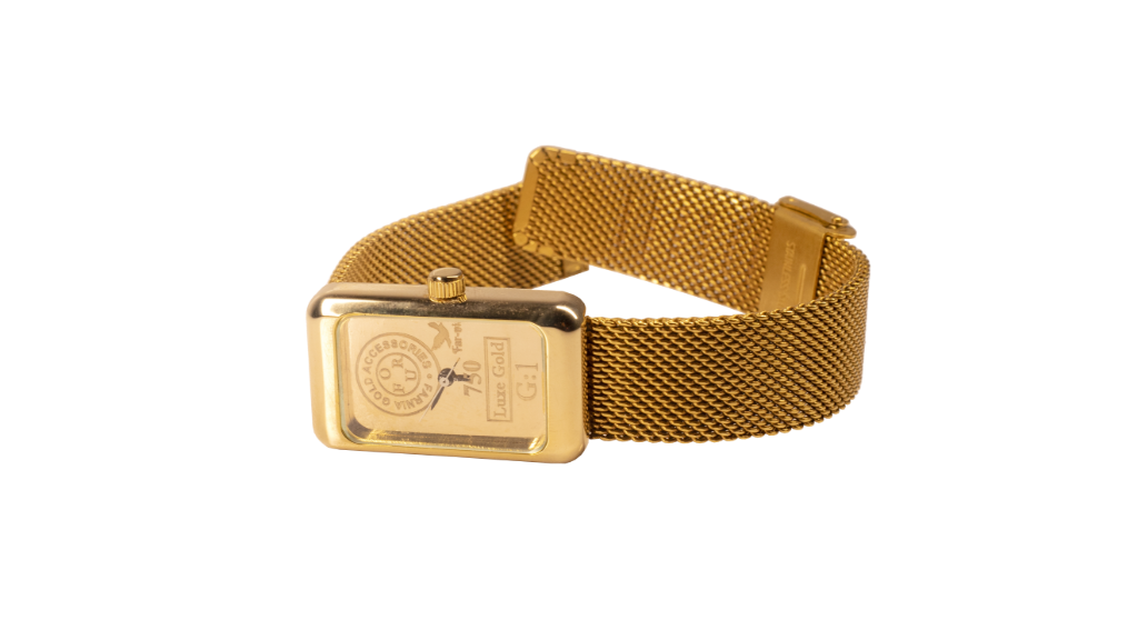 ساعت مچی صفحه طلا فرنیا