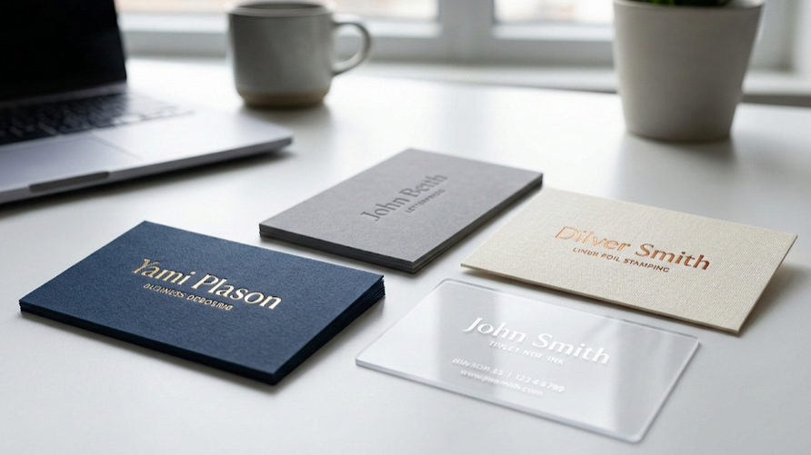 چاپ کارت ویزیت حرفه‌ای: راهنمای کامل انتخاب سایز، جنس،