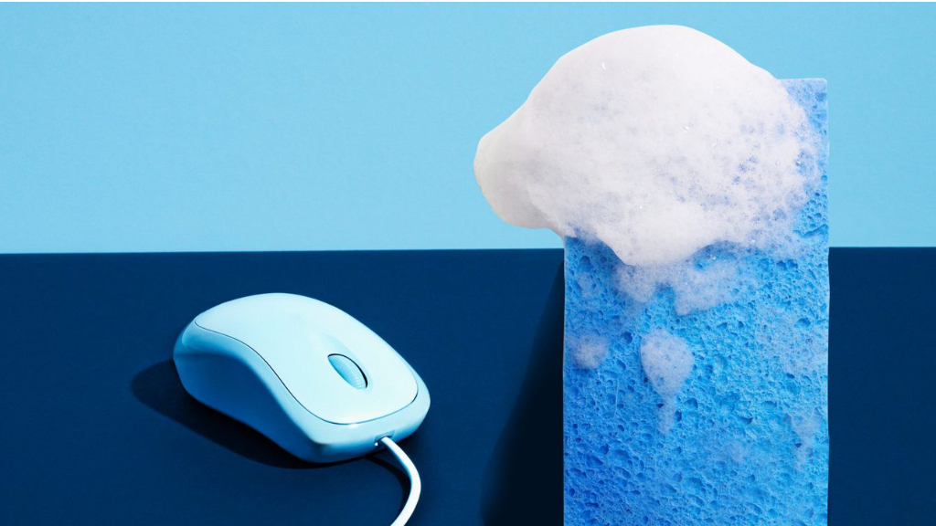 اموزش تمیز کردن دسک پد و موس پد 🧽