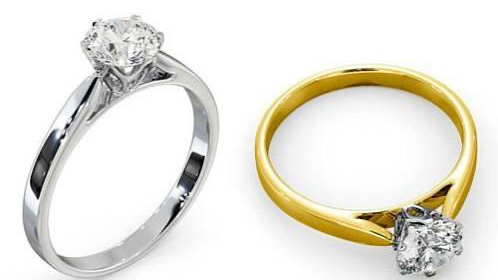 تفاوت طلای زرد و سفید در چیست؟