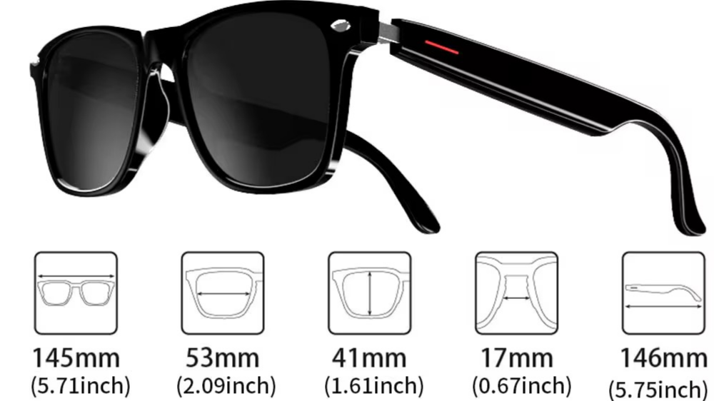 نحوه استفاده از عینک آفتابی هوشمند مدل Mirror Vision