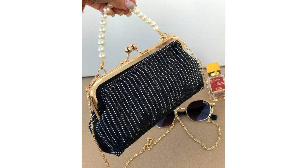 کیف مجلسی دخترانه و زنانه فول نگین