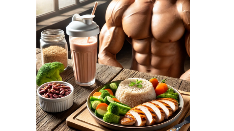 رژیم غذایی و برنامه تمرینی مناسب برای افزایش حجم عضلات