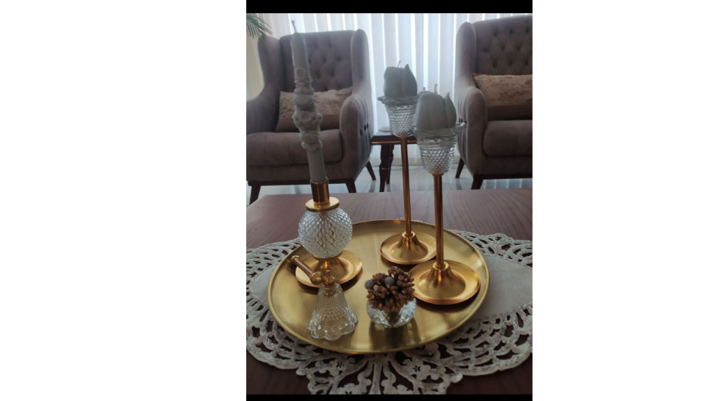 چطور با شمعدان و جاشمعی رومیزی فضای خانه را گرم‌تر کنیم؟