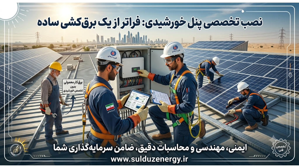 رعایت نصب تجهیزات خورشیدی برای ویلا، خانه و کسبوکار