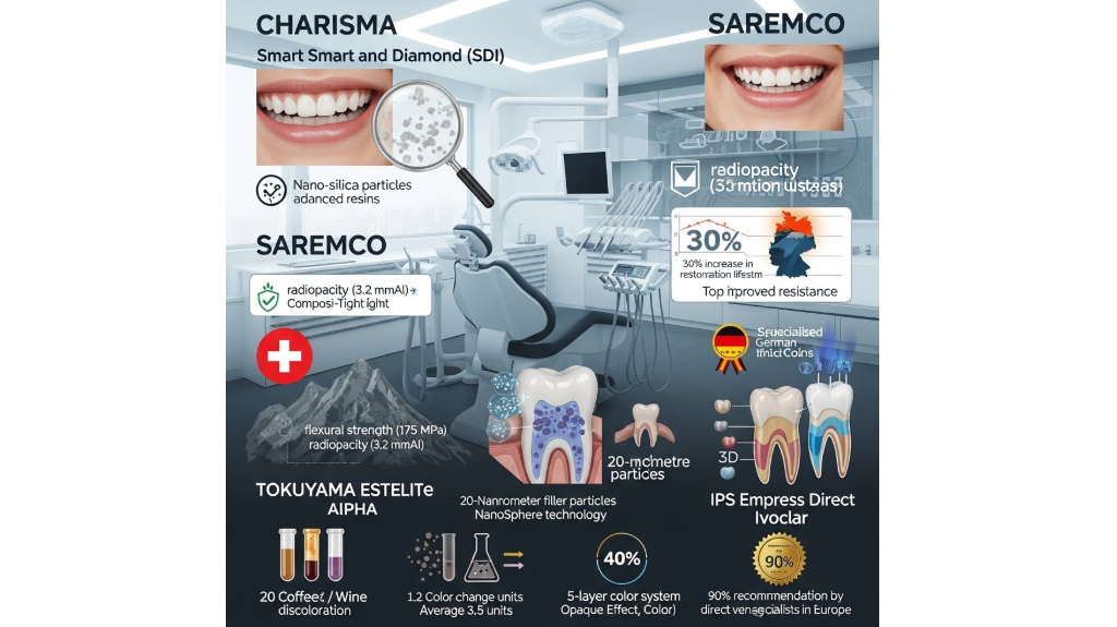 کامپوزیت‌های دندانپزشکی :تحلیل داده‌های بالینی و بازاریابی