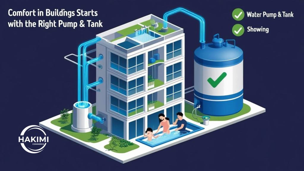 چرا انتخاب پمپ و تانک مناسب، آینده ساختمان شما را تضمین میکند؟