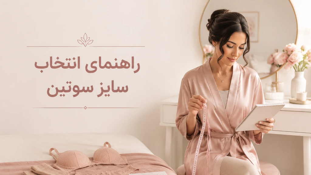 راهنمای کامل انتخاب سایز سوتین 👙