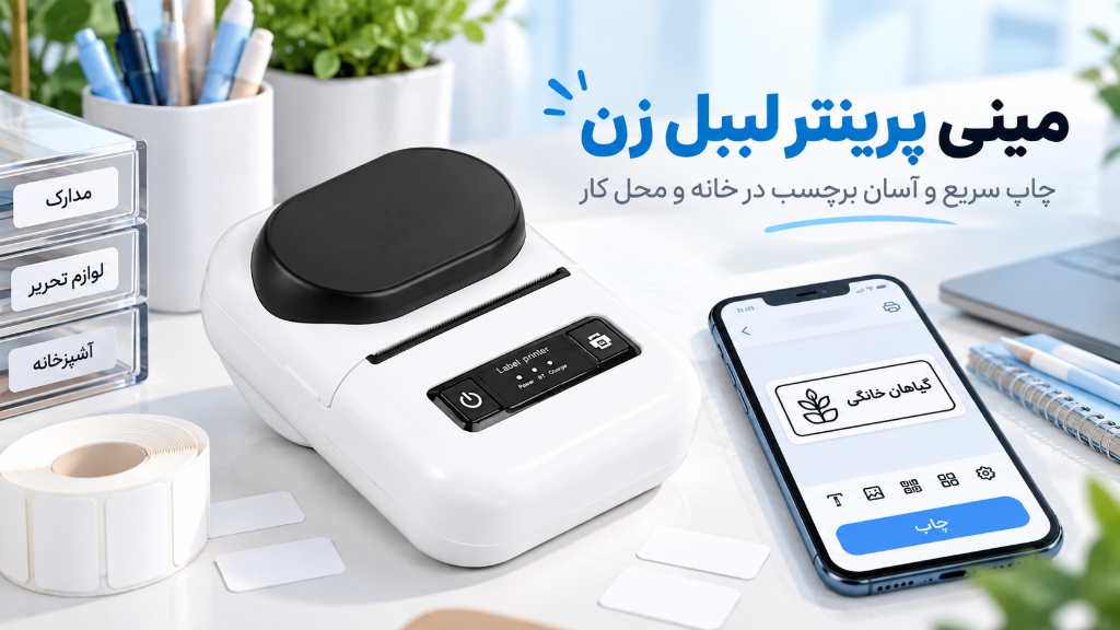 مینی پرینتر لیبل زن چیست و چه کاربردهایی در خانه و محل کار دارد؟