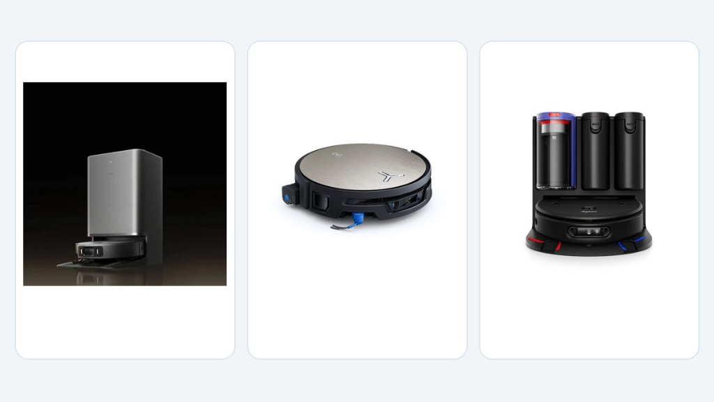 مقایسه جارو رباتیک 2026؛ شیائومی 6 Max، اکووکس X12S و دایسون