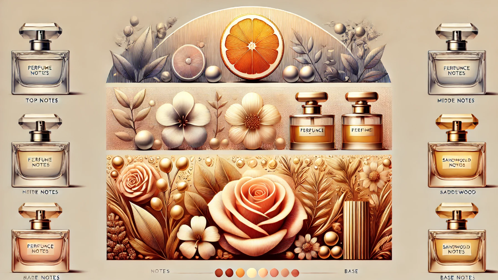 آشنایی با نت‌های عطر: ابتدایی، میانی و پایانی