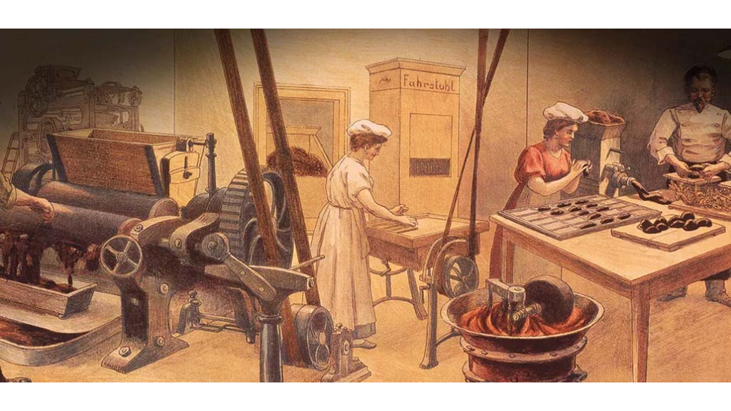 داستان پیدایش شکلات