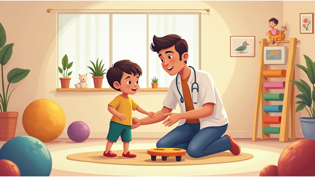 نقش تجهیزات کاردرمانی در درمان اختلالات حرکتی کودکان