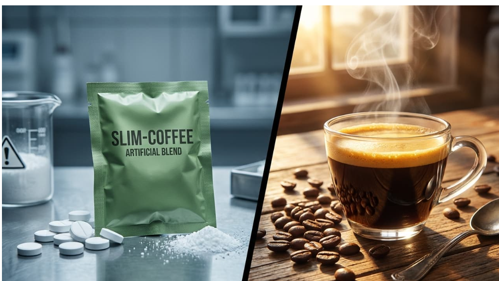 قهوه لاغری اسلیم کافی چیست؟واقعیت علمی و خطرات