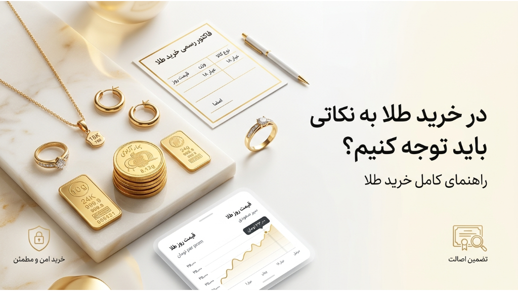 برای خرید طلا باید به چه نکاتی توجه کنیم؟