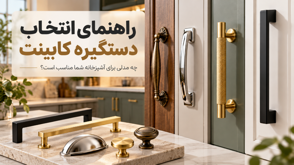 راهنمای انتخاب دستگیره کابینت