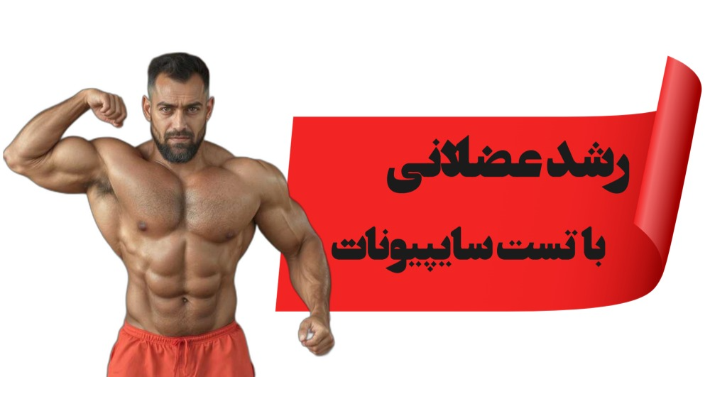 رشد عضلات با تستوسترون سایپیونات
