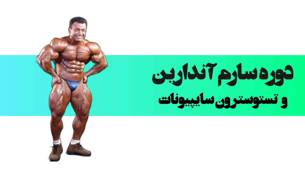 دوره تستوسترون سایپیونات و سارم آندارین