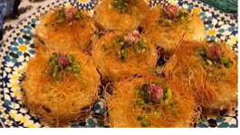 طرز تهیه حلوای عربی  (شعریه)