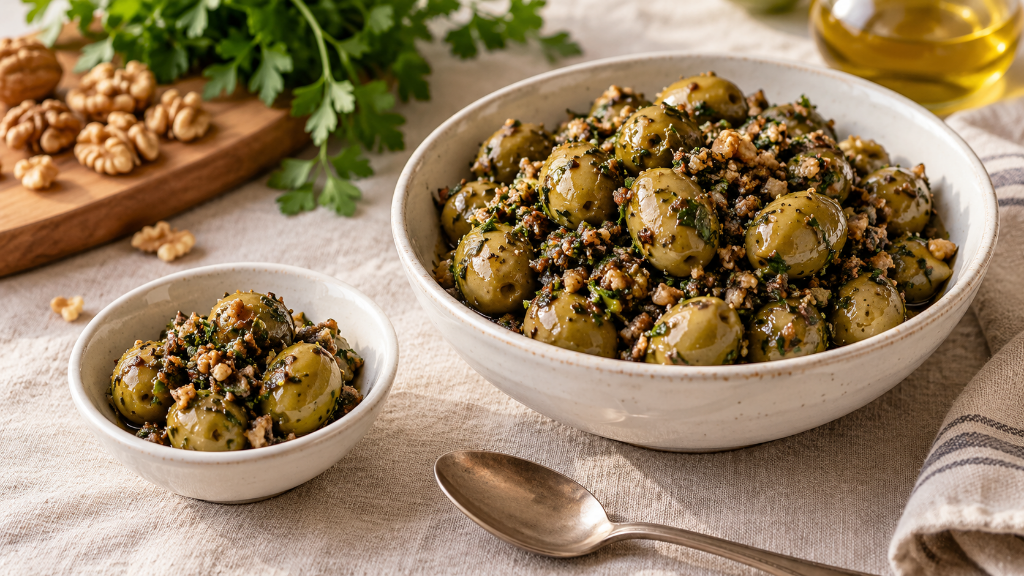 خرید اول زیتون پرورده چهارمغز؛ ارزیابی بسته 200 گرمی