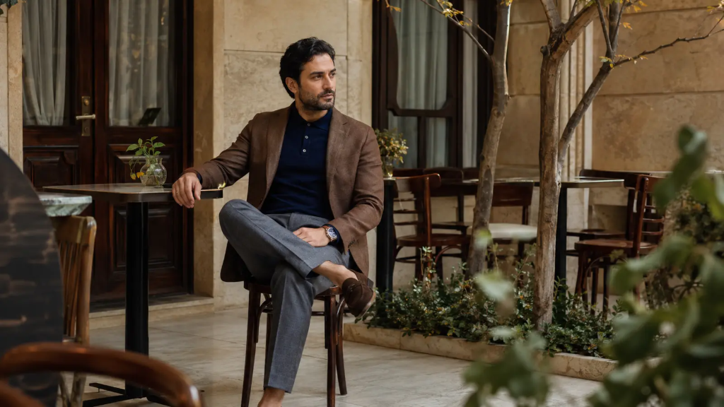 پولوشرت آستین‌بلند مردانه؛ راهنمای انتخاب و ست با کت
