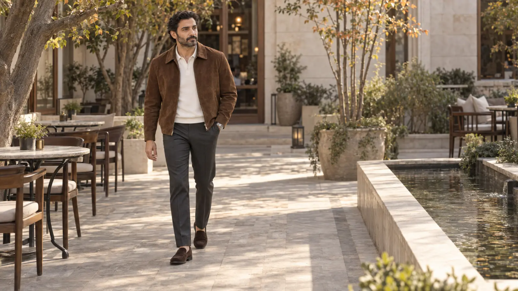 کت جیر مردانه؛ راهنمای انتخاب و ست‌کردن برای پاییز